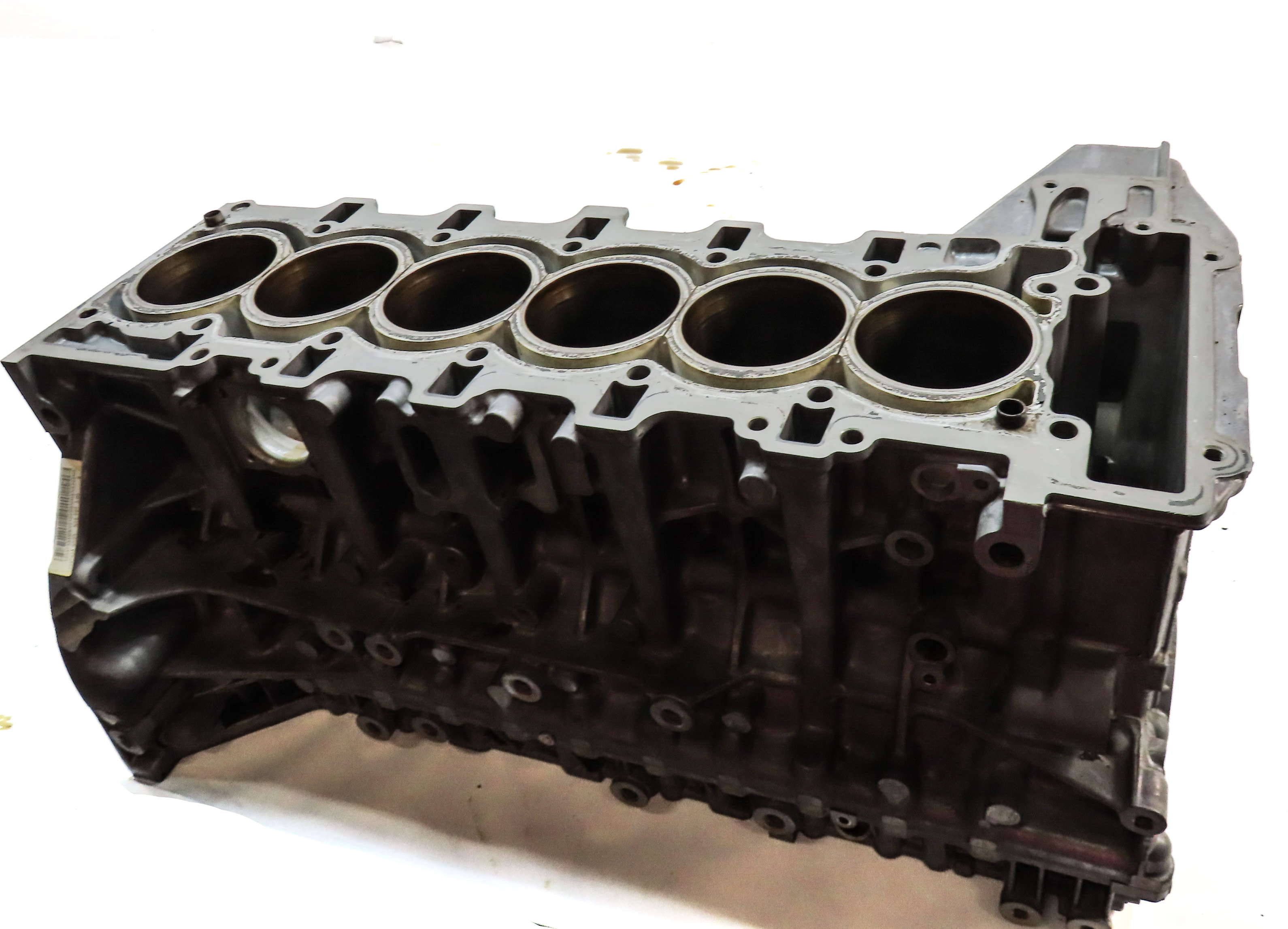 10-12 BMW 135i 335i 535i X3 X5 (E90 F10 E70 E71) 3.0L N55 ENGINE CYLINDER BLOCK — exact item pictured